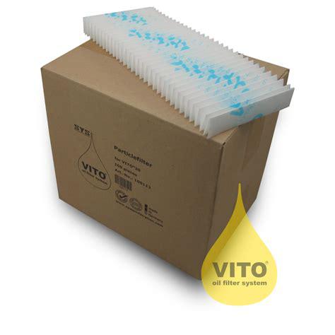Filtro de partículas Vito para Vito 90 y Vito 60 Filtro de PE, 50 uds.