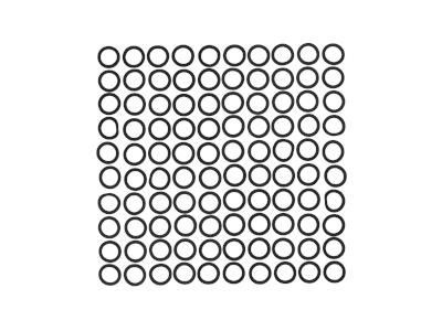 Grundfos material a granel, junta D56/D40X2 EPDM cantidad a granel 98134524