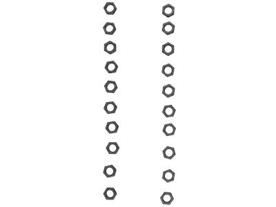 Grundfos RACCORDEMENT, ÉCROUS M16 DIN934 DELTA-T. Grande quantité 96620480