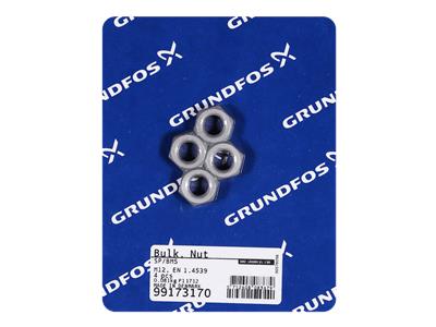 Grundfos material a granel, tuerca M12, EN 1.4539 cantidad a granel 99173170