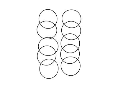 Grundfos Schüttgut, O-Ring EPDM D114,00X3,90 Großmenge 98345019