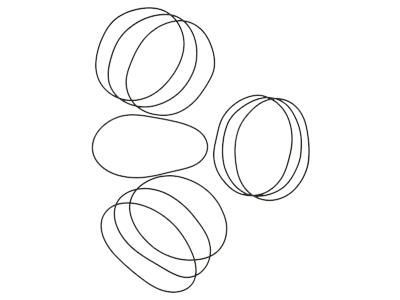 Grundfos SHIELD, O-RING 177,39X3,53 FKM bulk quantity 96620485