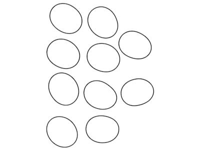 Grundfos SCHÜTTGUT, O-RING 89,5X3,0 EPDM Großmenge 97511809