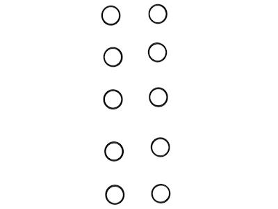 Grundfos vrac, joint torique EPDM 9x12x1,5 grande quantité 99135575