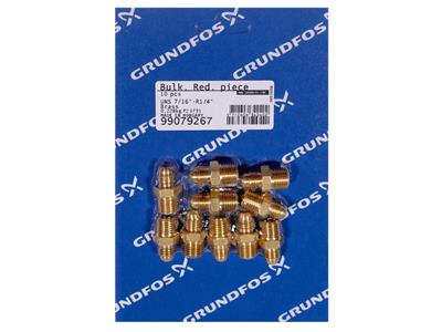 Grundfos material a granel, rojo. Pieza UNS 7/16&quot;-R1/4&quot; cantidad a granel 99079267