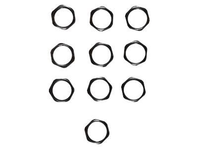 Grundfos SCHÜTTGUT-GETEILTE KONUSMUTTER M19X1 Großmenge 96547794