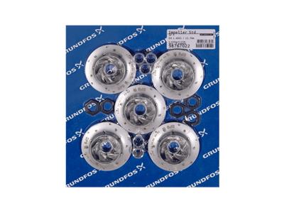 Grundfos Laufrad Std.EN 1.4301 / 12,7mm Großmenge 98767022