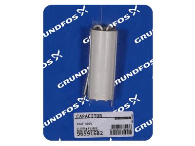 Grundfos kit, capacitor 10uF 400V component 96591682