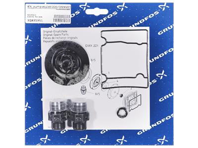 Grundfos kit, entretien 27/PVC/T/T kit 91835951