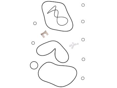 Grundfos kit, joint torique ACT kit 98593491