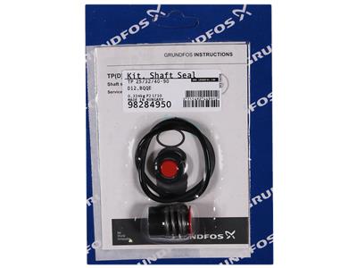 Grundfos kit, bague d'étanchéité d'arbre D12,BQQE kit 98284950