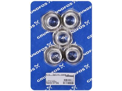 Grundfos Satz, geteilter Konus 150882-150998/1.4539 Bausatz 96913736