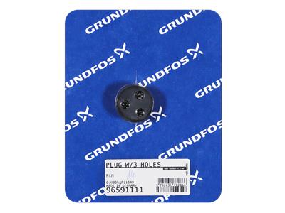 Grundfos STECKER MIT 3 LÖCHERN FKM Bauteil 96591111