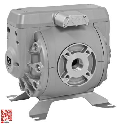 Samoa Industrial DF250 1 1/2" Alu/Buna Doppelmembranpumpe DF250AASNSNNBAS