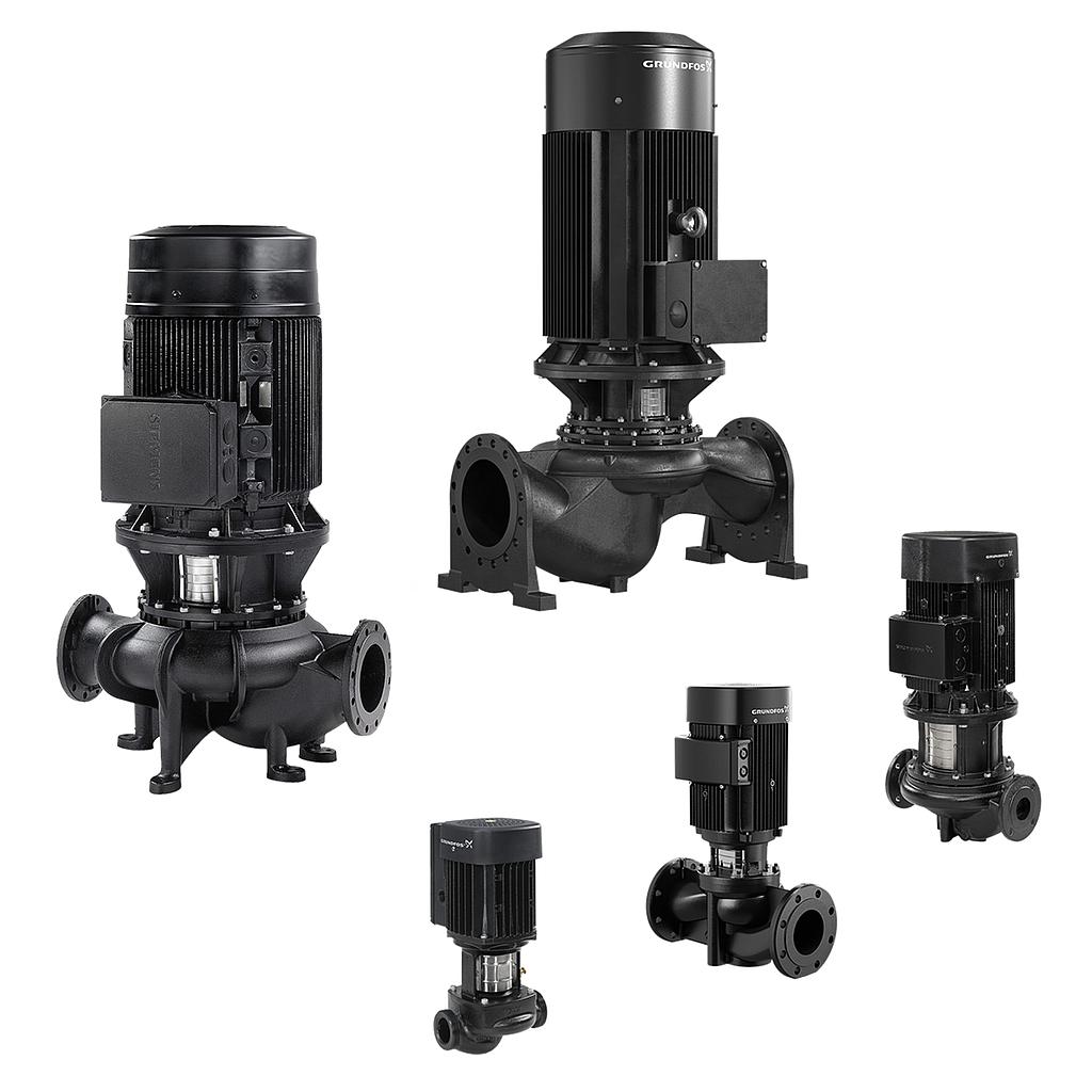 Grundfos TP 400-670/4 A-F-A-DBUE-YW3 96162129, 5700397225707 Pompes monocellulaires in-line